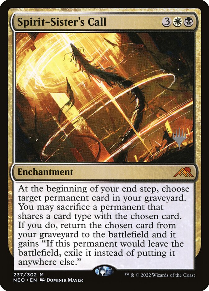 Spirit-Sister's Call — Kamigawa: Neon Dynasty Promos 237p/148