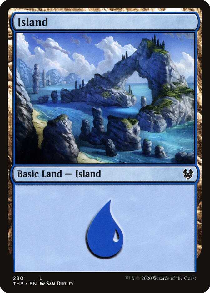 Island — Theros Beyond Death 280/358