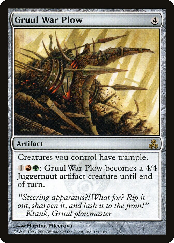 Gruul War Plow — Guildpact 151/165