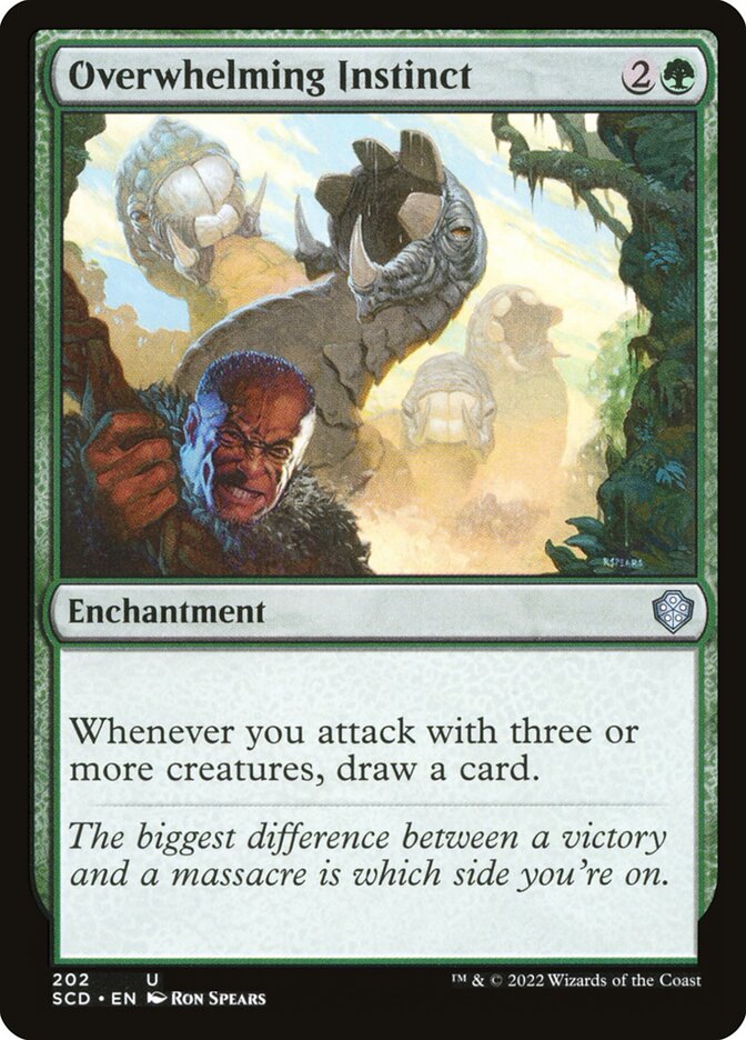 Overwhelming Instinct — Starter Commander Decks 202/352