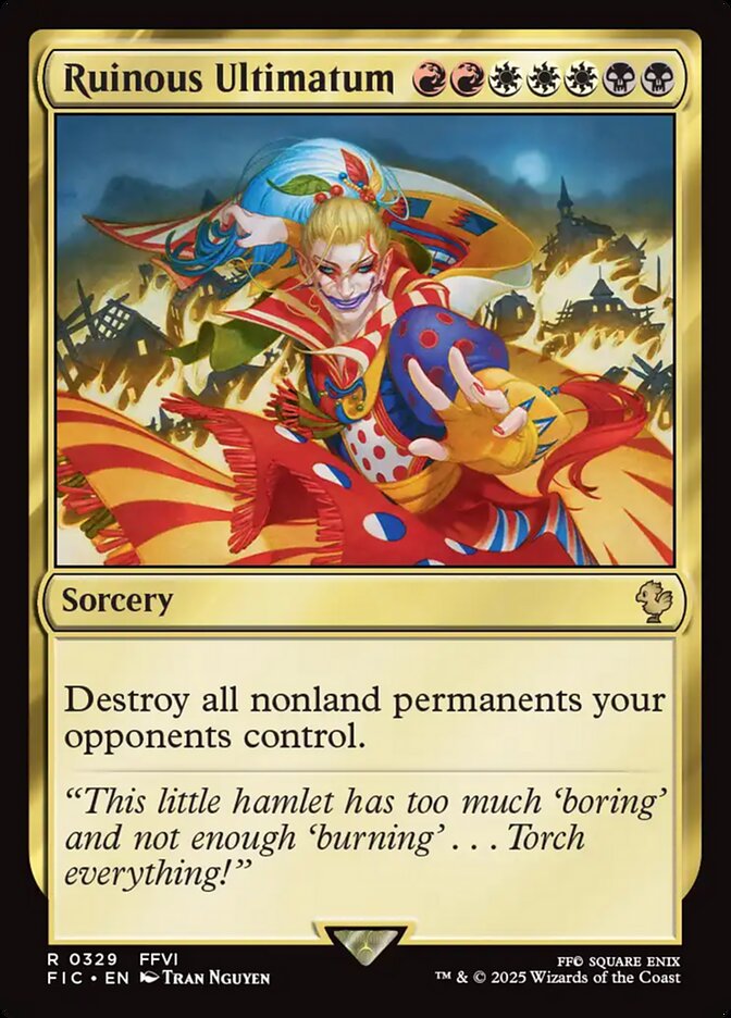 Ruinous Ultimatum — Final Fantasy Commander 329/486