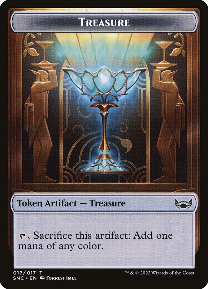 Treasure — Streets of New Capenna Tokens 17/19