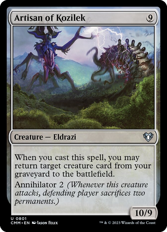 Artisan of Kozilek — Commander Masters 801/1067