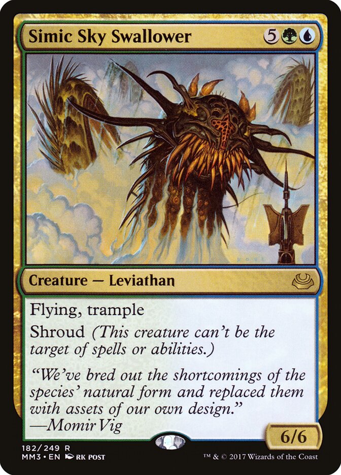 Simic Sky Swallower — Modern Masters 2017 182/249