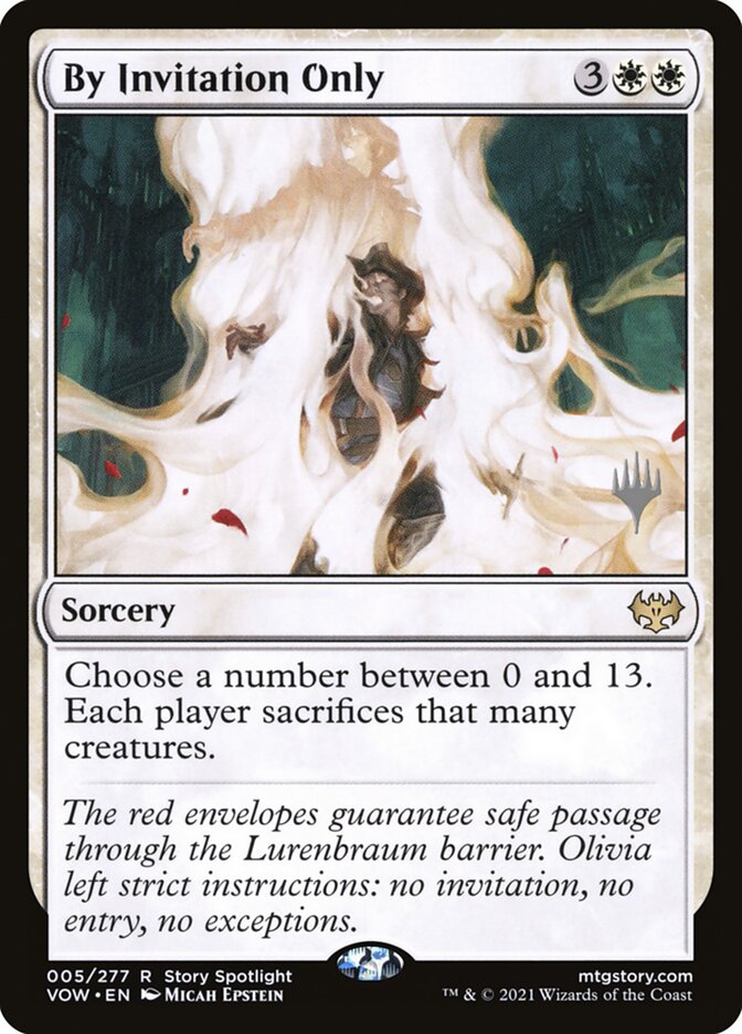 By Invitation Only — Innistrad: Crimson Vow Promos 5p/121