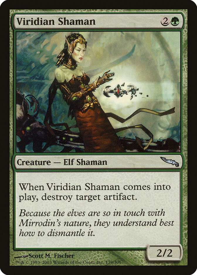 Shamane viridiane — Mirrodin 139/306