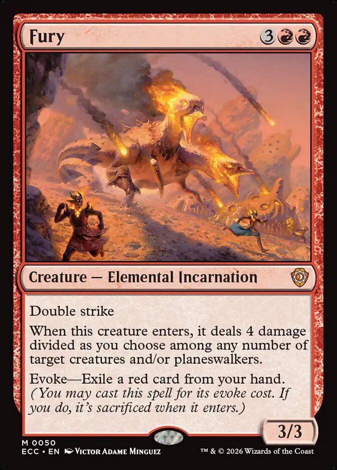 Fury — Lorwyn Eclipsed Commander 50/176