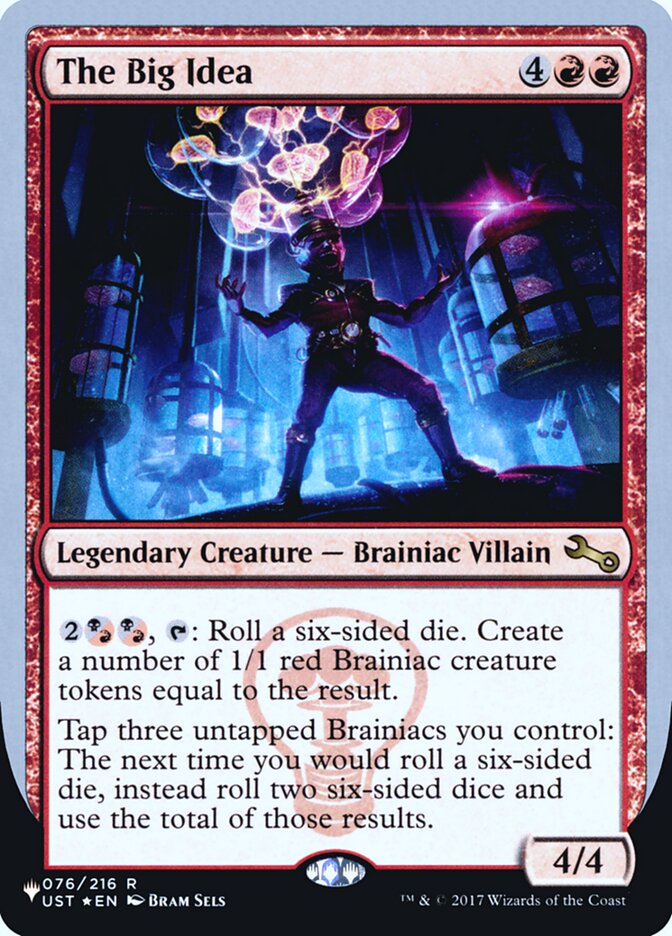 The Big Idea — The List (Unfinity Foil Edition) 26/62