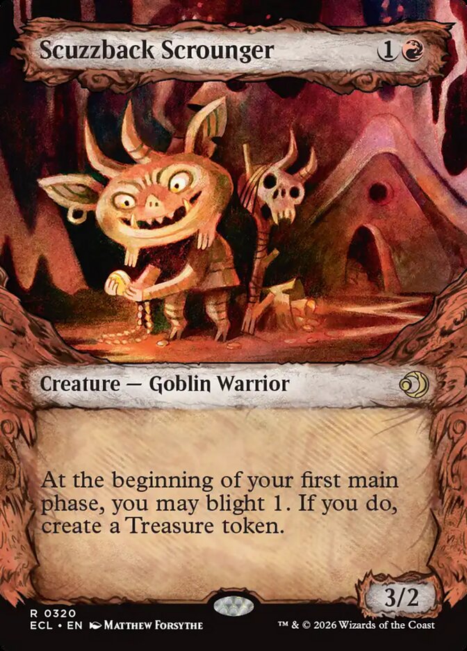 Scuzzback Scrounger — Lorwyn Eclipsed 320/408