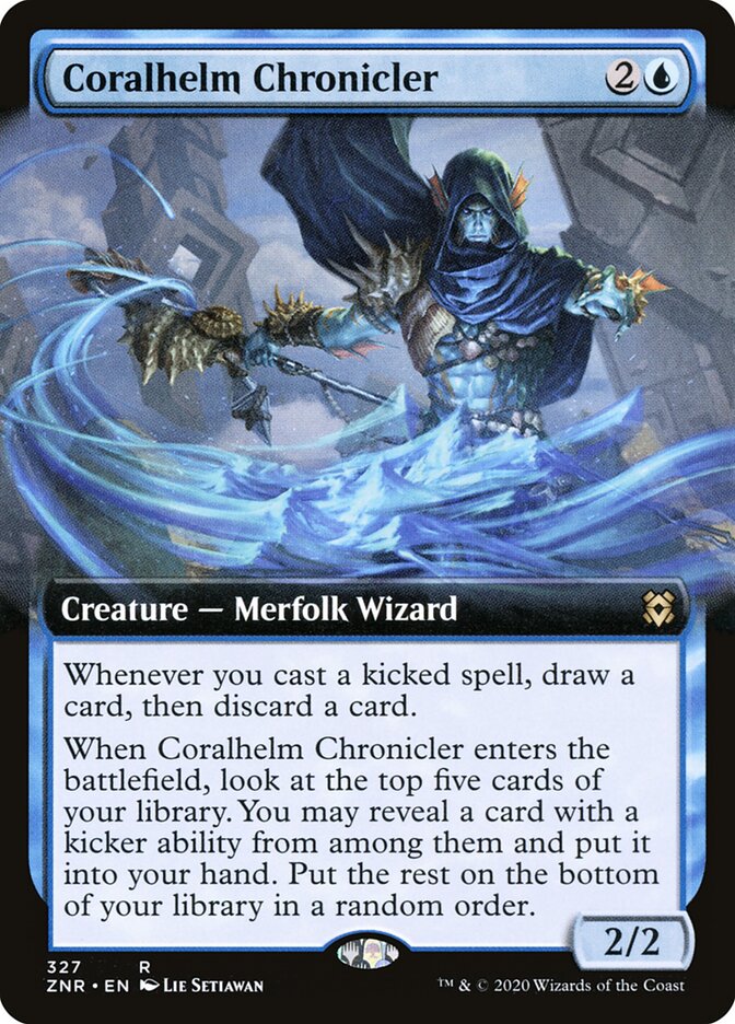 Coralhelm Chronicler — Zendikar Rising 327/406