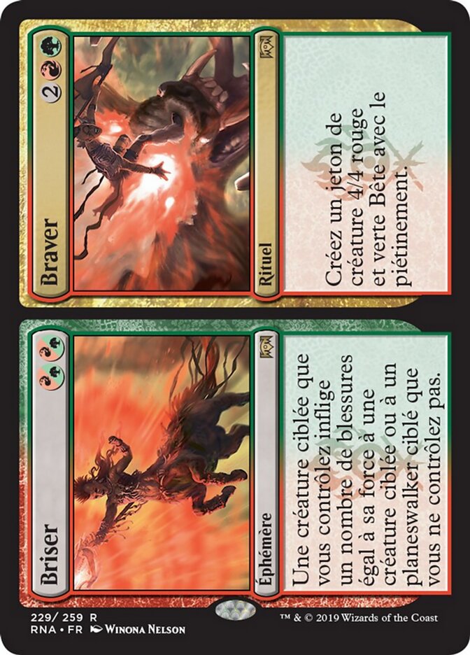 Briser // Braver — Ravnica Allegiance 229/273