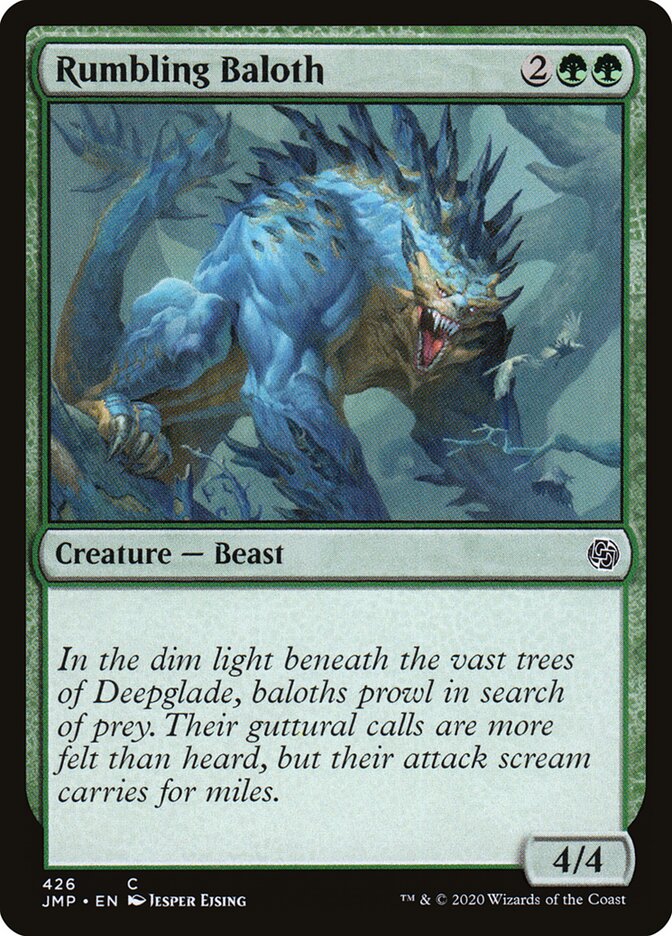 Rumbling Baloth — Jumpstart 426/497