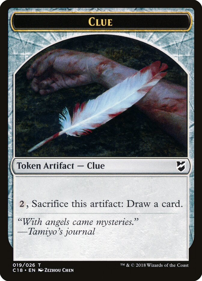 Clue — Commander 2018 Tokens 19/26