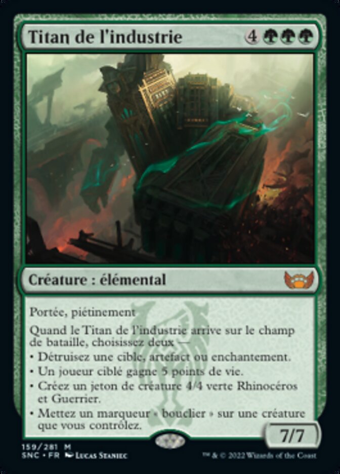 Titan de l'industrie — Streets of New Capenna 159/513