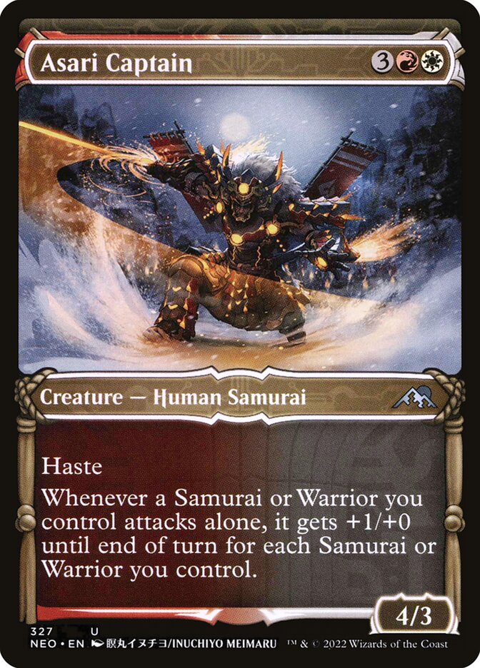 Asari Captain — Kamigawa: Neon Dynasty 327/531