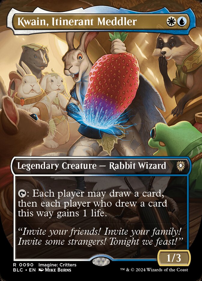 Kwain, Itinerant Meddler — Bloomburrow Commander 90/356