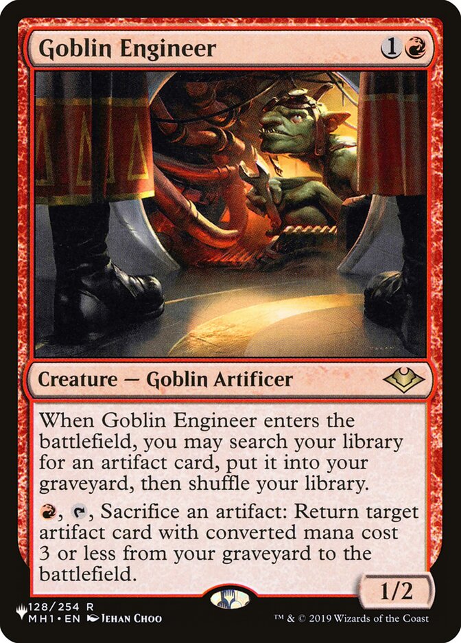Goblin Engineer — The List MH1-128/5581