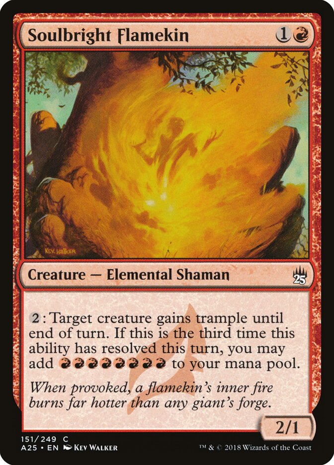 Soulbright Flamekin — Masters 25 151/249