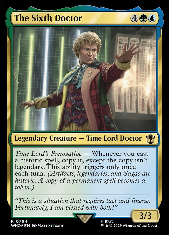 The Sixth Doctor — Doctor Who 764/1178