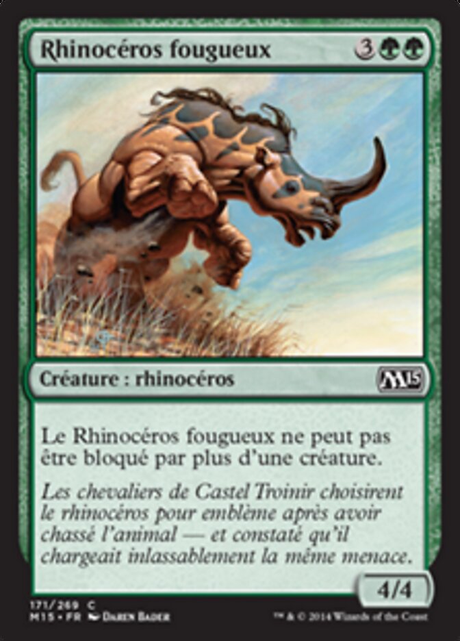 Rhinocéros fougueux — Magic 2015 171/284