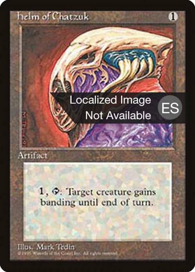 Helm of Chatzuk — Fourth Edition Foreign Black Border 324/378