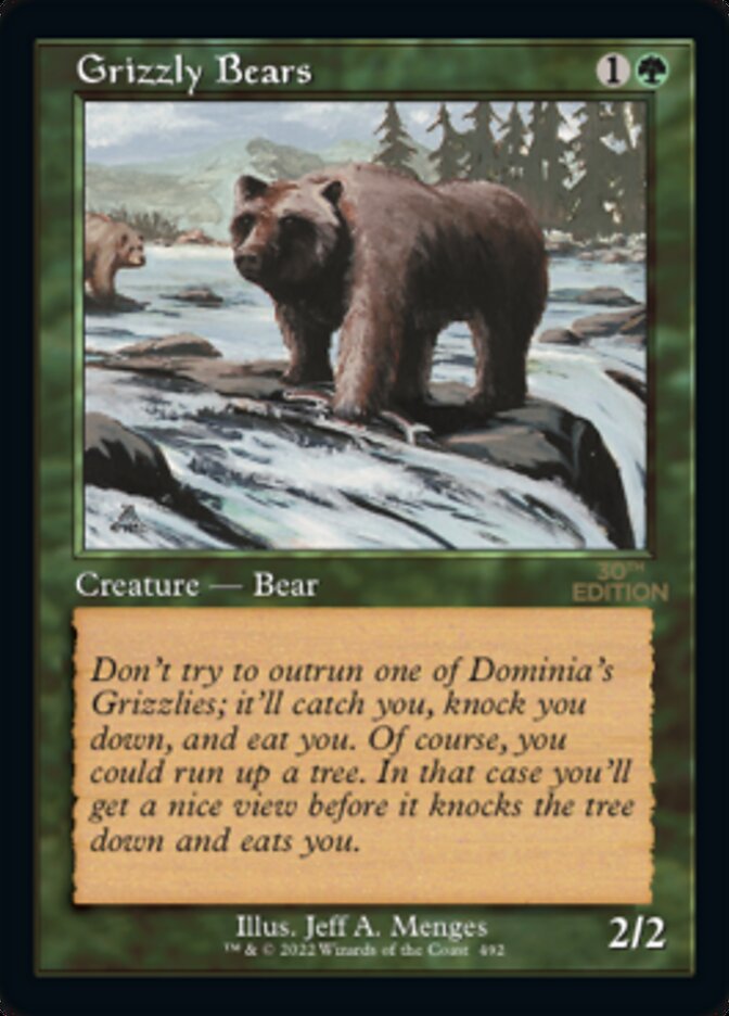 Grizzly Bears — 30th Anniversary Edition 492/594