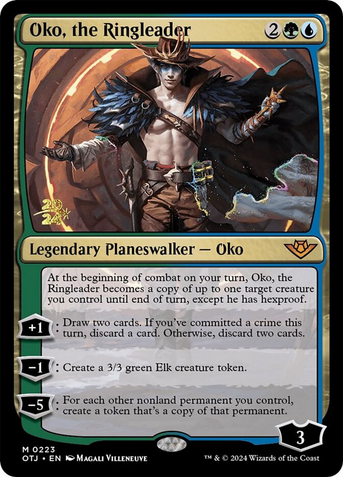Oko, the Ringleader — Outlaws of Thunder Junction Promos 223s/160