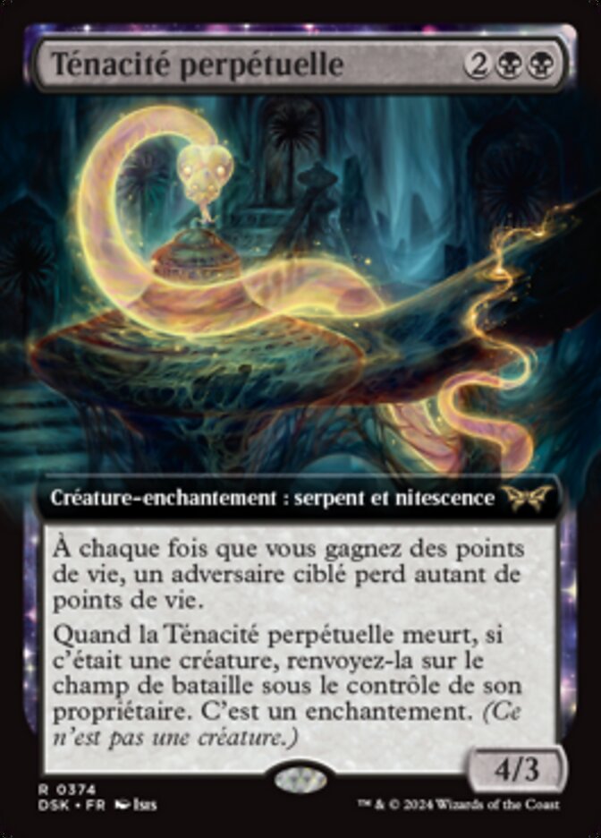 Ténacité perpétuelle — Duskmourn: House of Horror 374/419