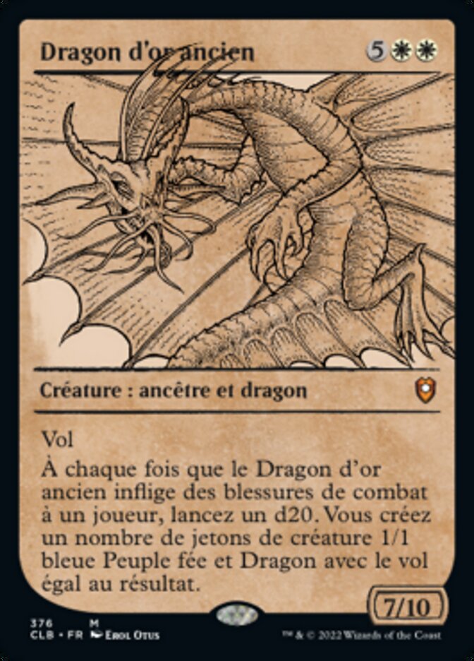 Dragon d'or ancien — Commander Legends: Battle for Baldur's Gate 376/936