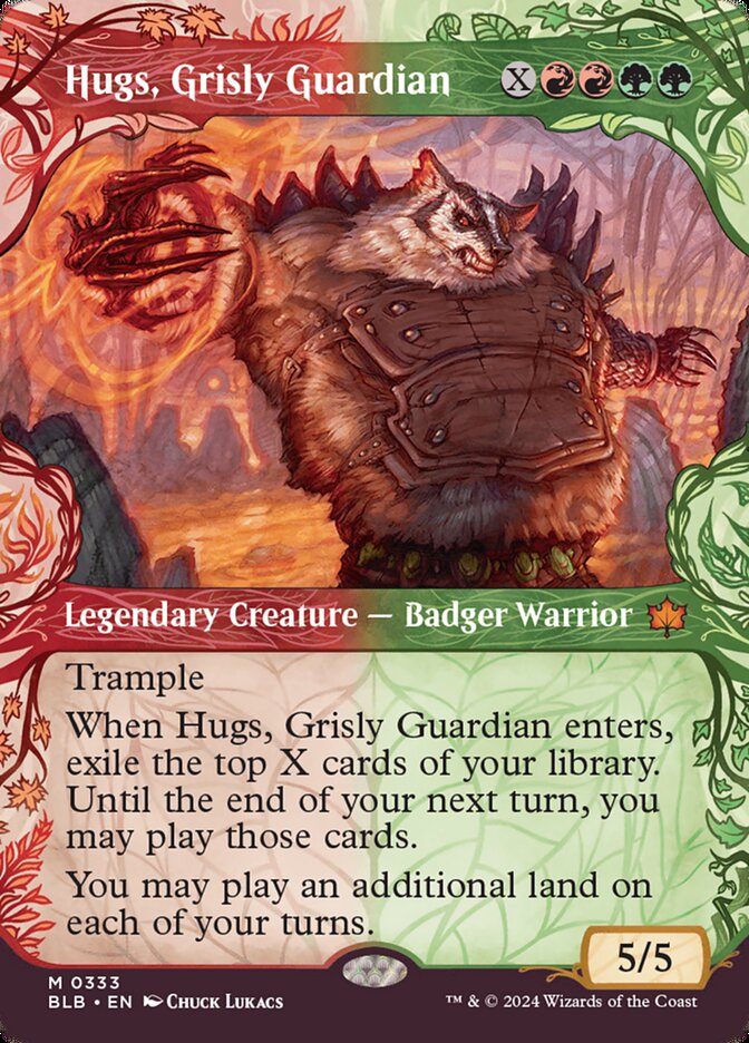 Hugs, Grisly Guardian — Bloomburrow 333/398