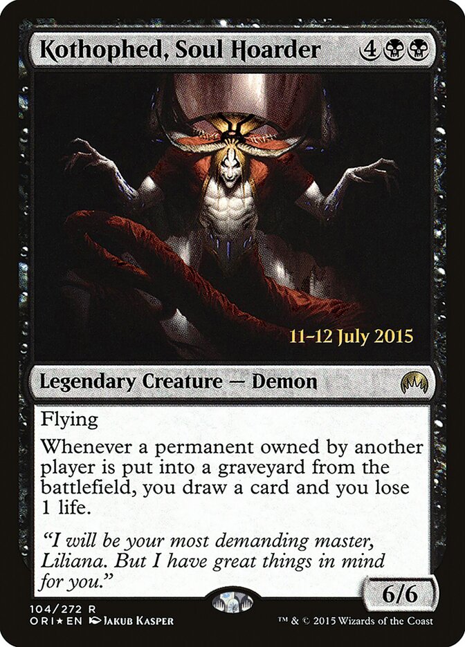 Kothophed, Soul Hoarder — Magic Origins Promos 104s/54