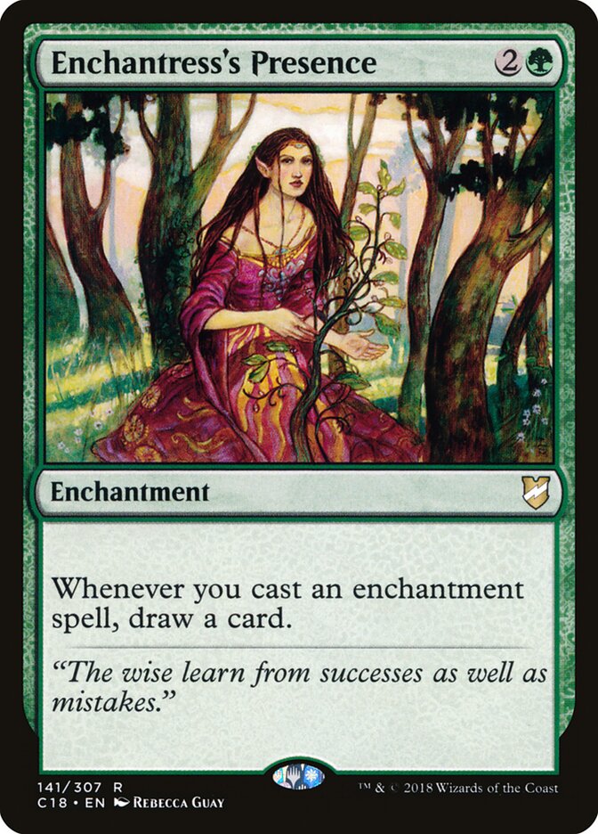 Enchantress's Presence — Commander 2018 141/307
