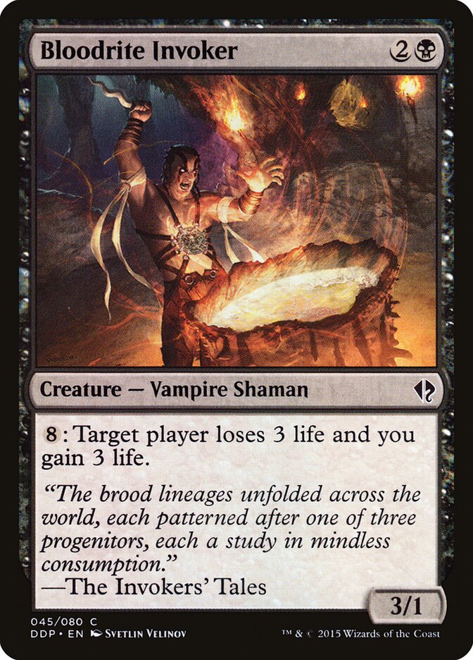 Bloodrite Invoker — Duel Decks: Zendikar vs. Eldrazi 45/80