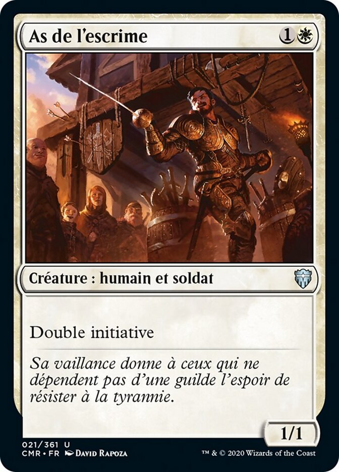 As de l'escrime — Commander Legends 21/718