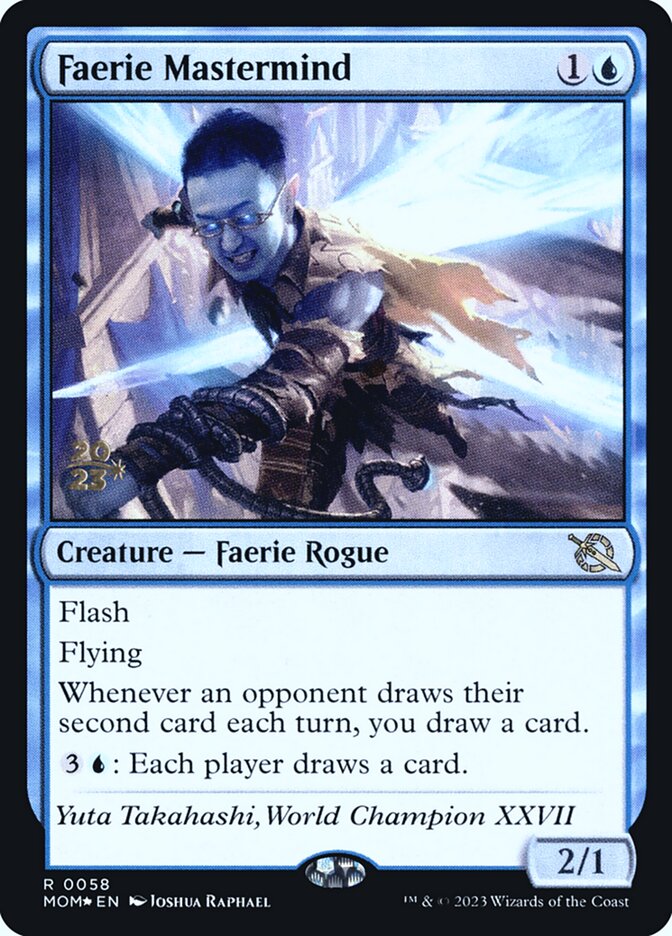 Faerie Mastermind — March of the Machine Promos 58s/134