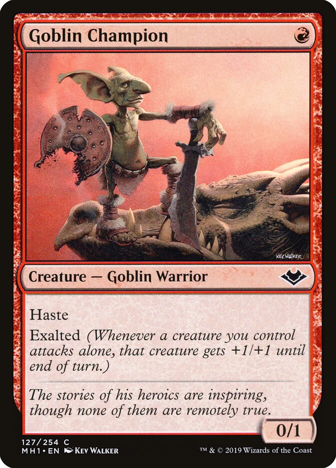 Goblin Champion — Modern Horizons 127/255
