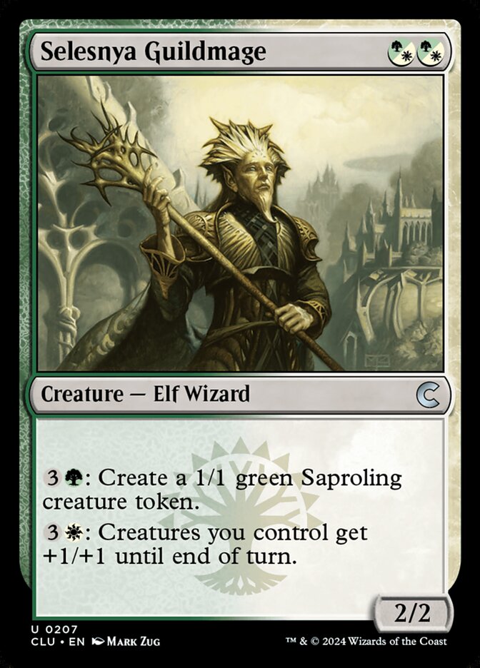 Selesnya Guildmage — Ravnica: Clue Edition 207/284