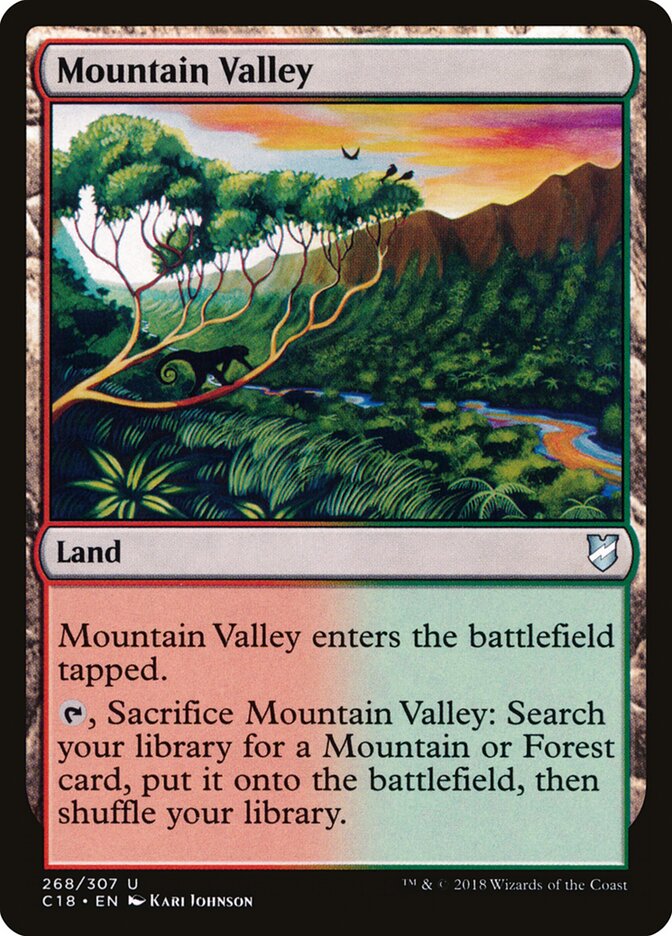 Mountain Valley — Commander 2018 268/307