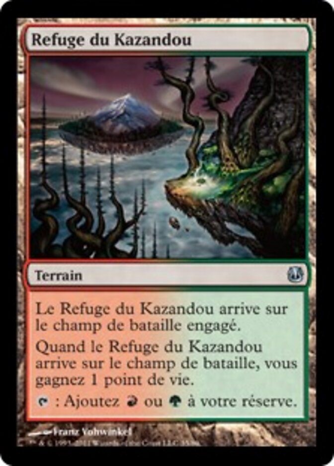 Refuge du Kazandou — Duel Decks: Ajani vs. Nicol Bolas 35/80