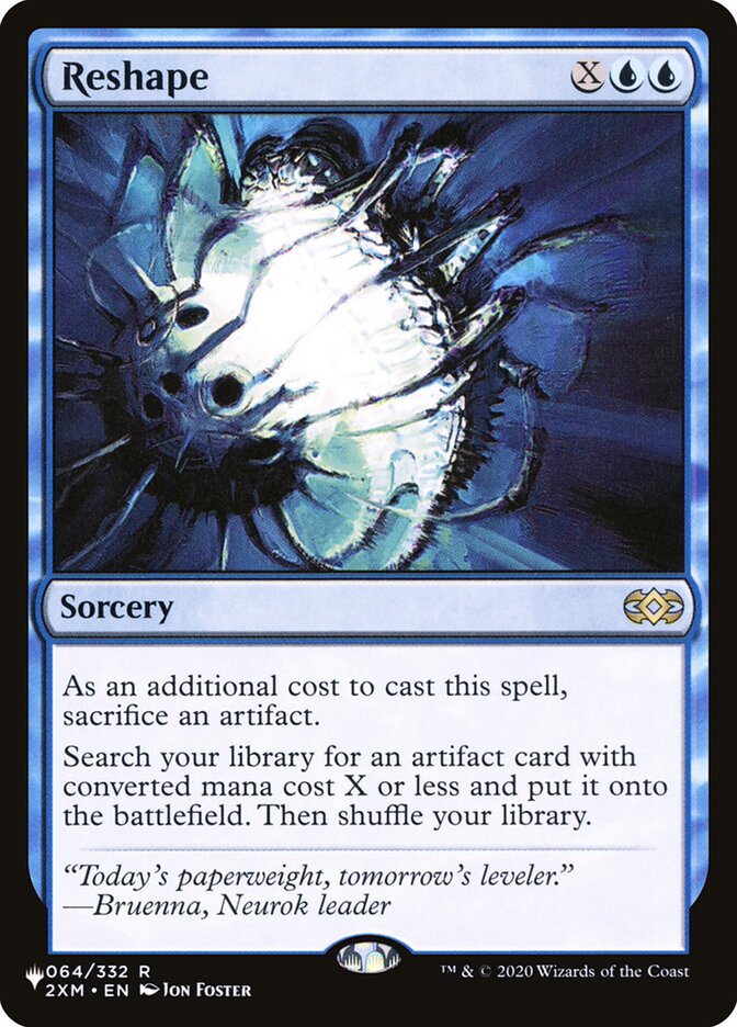 Reshape — The List 2XM-64/5581