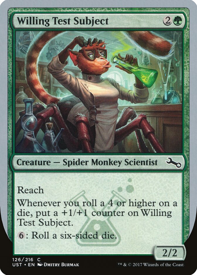 Willing Test Subject — Unstable 126/268