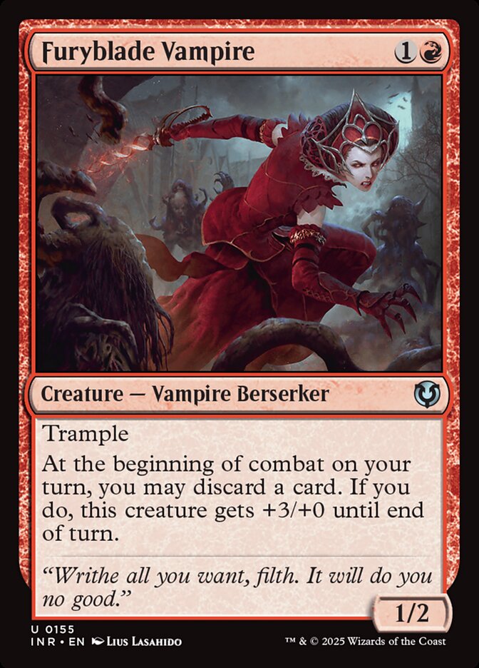 Furyblade Vampire — Innistrad Remastered 155/495