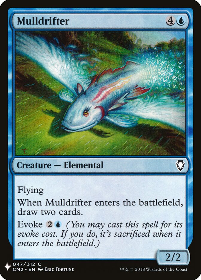 Mulldrifter — The List CM2-47/5581