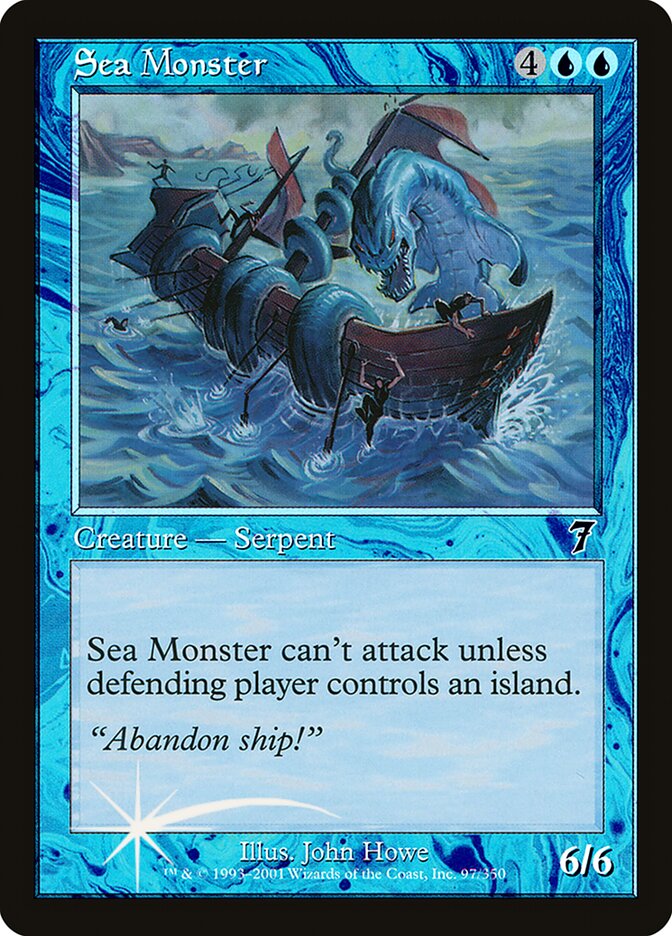 Sea Monster — Seventh Edition 97★/708
