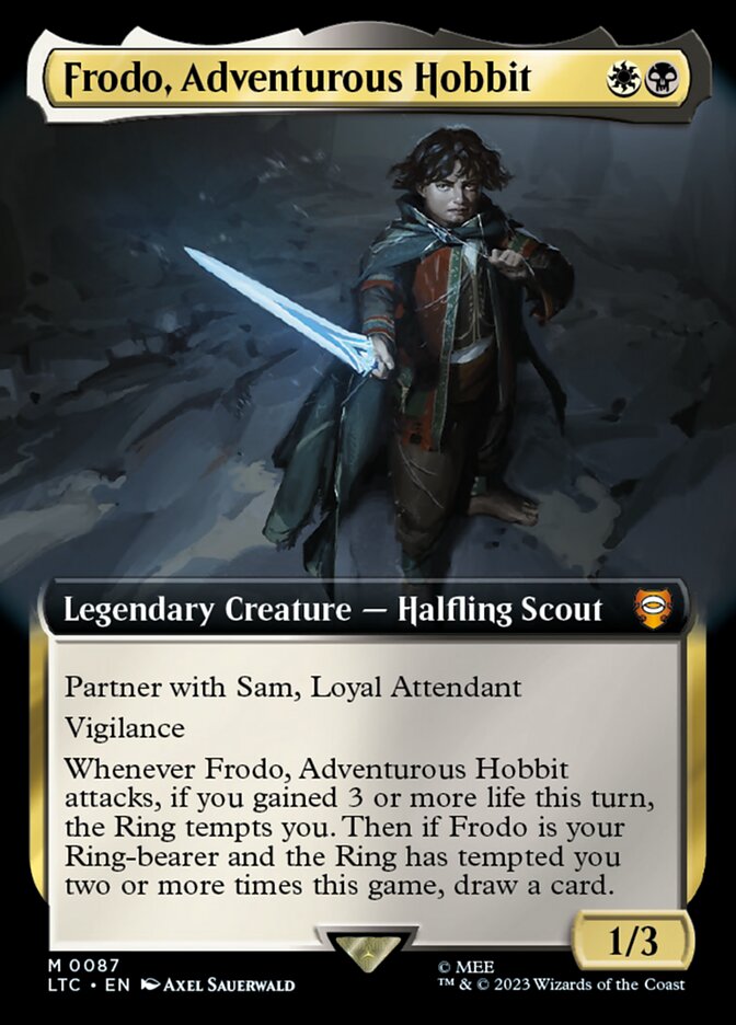Frodo, Adventurous Hobbit — Tales of Middle-earth Commander 87/591