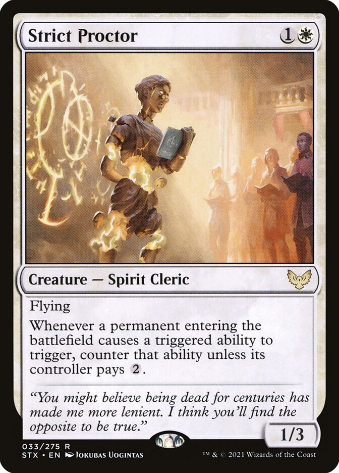 Strict Proctor — Strixhaven: School of Mages 33/393