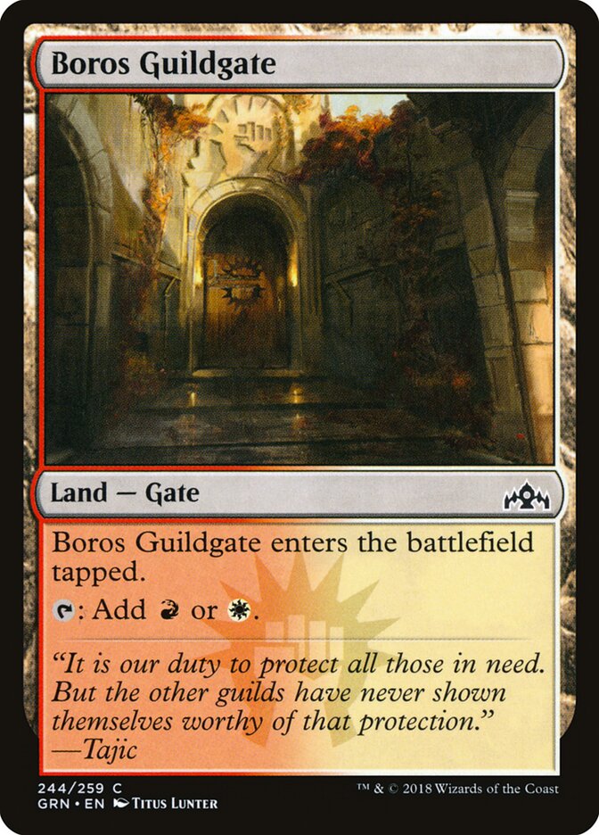 Boros Guildgate — Guilds of Ravnica 244/273
