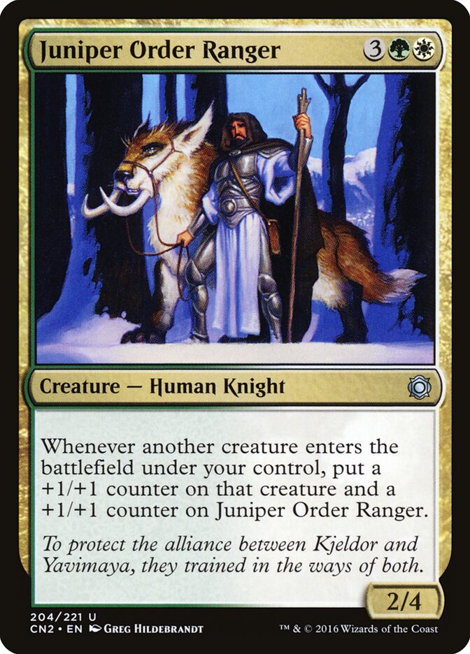 Juniper Order Ranger — Conspiracy: Take the Crown 204/222