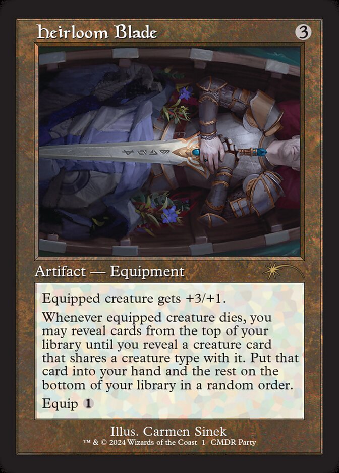 Heirloom Blade — Wizards Play Network 2024 16/18