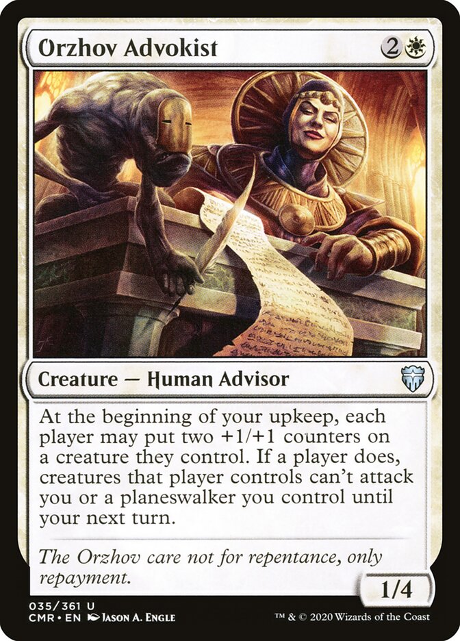 Orzhov Advokist — Commander Legends 35/718